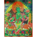 Green Tara Thangka