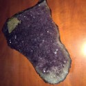 Amethyst matrix with Calcite