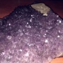 Amethyst matrix with Calcite