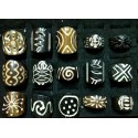 Bone Rings Size 6