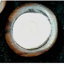 Wooden rings with shell