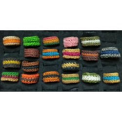 Rings macrame Knitted