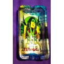 Glass Ashtray Bob Marley