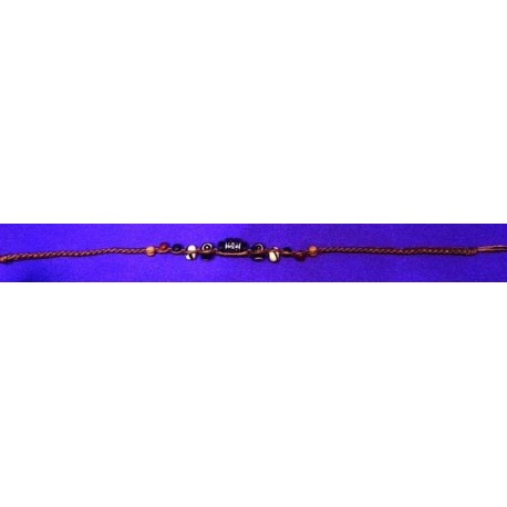 Anklet made of Thread and Bone Beads