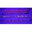 Anklet made of Thread and Beads