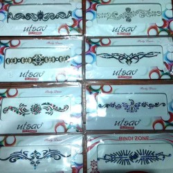 Bindi sticker designs from India