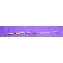 Anklet made of Waxthread and Beads
