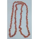 Carneol Chip Beads string 90cm from India