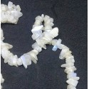 Moonstone Rainbow Chip Beads string 90cm from India