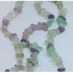 Fluorite Chip Beads strand 90cm from India