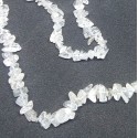 Clear Quartz Chip Beads string 90cm from India