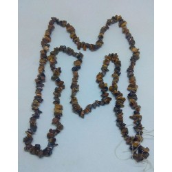 Tiger Eye Chip Beads string 80cm from India