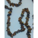 Tiger Eye Chip Beads string 80cm from India