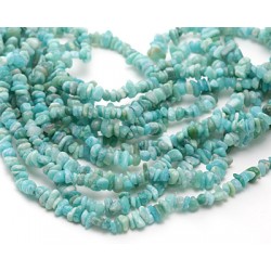 Amazonite Chip Beads string 90cm from India