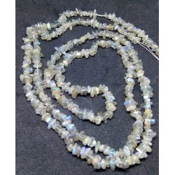 Labradorite Chip Beads string 90cm from India