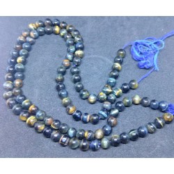 Hawk Eye Beads strand 35cm from India