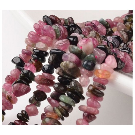 Tourmaline Chip Beads strand 90cm from India