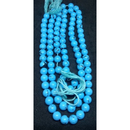 Howlite Beads strand 35cm from India