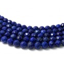 Lapis Lazuli Faceted Beads strand 39cm from India