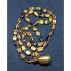 Tiger Eye Beads strand 77cm from India