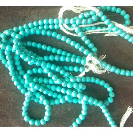 Turquoise Beads strand 34cm from India