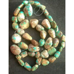 Turquoise Beads strand 54cm from India