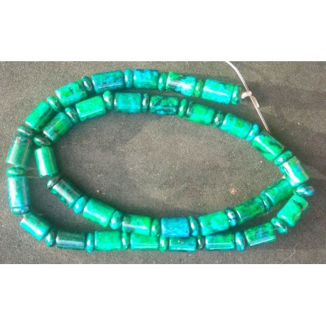 Azurite Beads strand 41cm from India